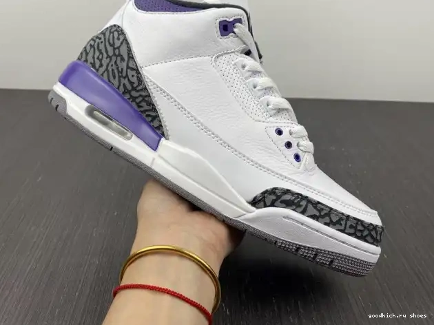 Cheap Jordan CT8532-105 3 Retro 'Dark Air Iris' 0503